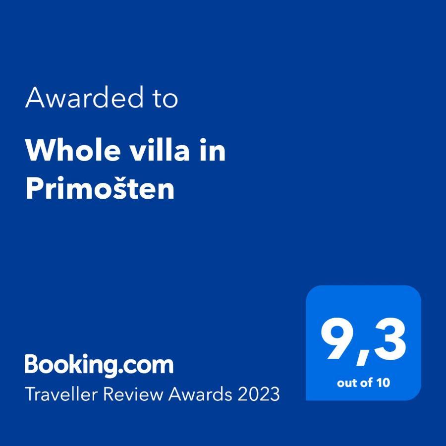 Whole Villa In Primošten Exteriör bild